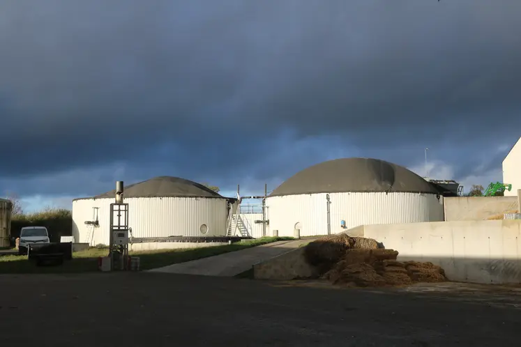 unité de méthanisation à la ferme