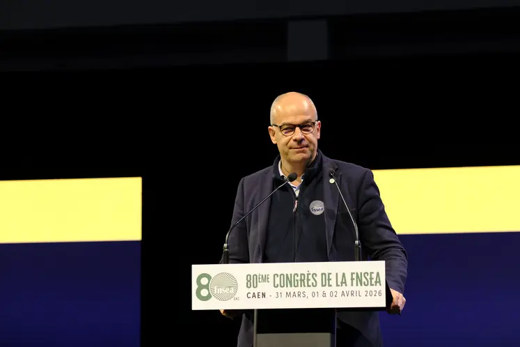Congrès de la FNSEA à Caen le 2 avril 2026. Discours d'Arnaud Rousseau, président de la FNSEA.