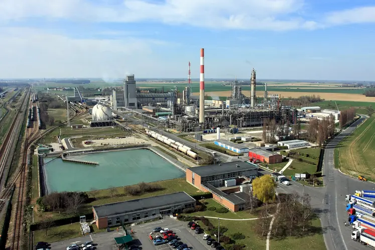 usine de fabrication d'engrais