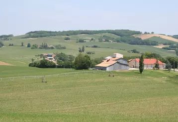 exploitation agricole dans le Gers