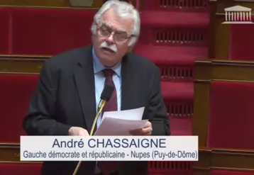 André Chassaigne, député du Puy-de-Dôme, président du groupe Gauche démocrate et républicaine (Nupes)