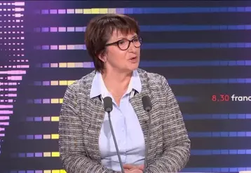 Christiane Lambert, présidente de la FNSEA sur France info.