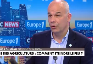 Arnaud Rousseau, président de la FNSEA, sur Europe 1.