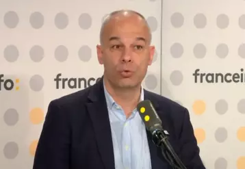 Arnaud Rousseau, le 12 février, au micro de France info.