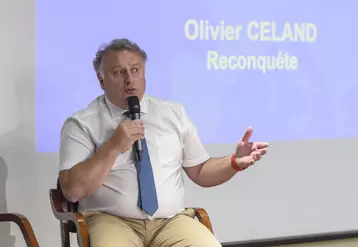 Olivier Cleland, céréalier et 56e sur la liste Reconquête aux Européennes
