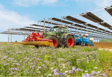 Panneaux agrivoltaïques