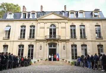 Hôtel particulier du ministère de l'Agriculture rue de Varenne à Paris