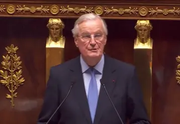     Michel Barnier devant l’Assemblée nationale  