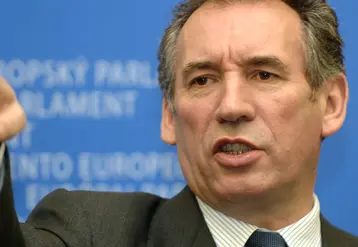 François Bayrou au Parlement européen