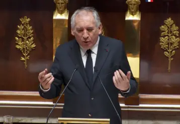 François Bayrou, lors de son discours de politique générale, le 14 janvier devant l’Assemblée nationale.