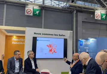 Conférence de la Safer Paca au salon de l'agriculture.