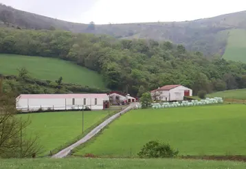 Ferme avec pâturages et bâtiments d'exploitation