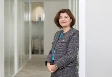 Photo de Magalie Rascle, Directrice déléguée en charge des politiques sociales à la caisse centrale de la Mutualité sociale agricole (CCMSA).