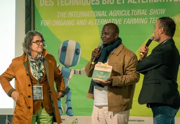 Au salon Tech&Bio 2025, Jacques Lamah reçoit le prix de l’innovation internationale