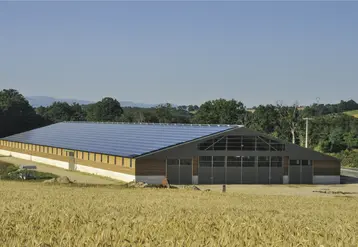 Bâtiment d'élevage neuf