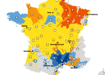 carte des nappes phréatiques