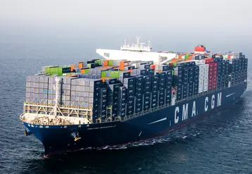 Bateau porte-container