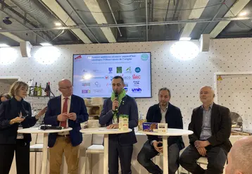 Conférence de presse de la FNSEA sur l'observatoire de l'origine au salon de l'agriculture