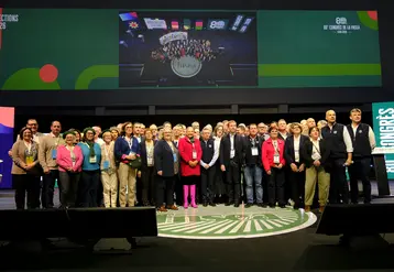 Le nouveau conseil d'administration de la FNSEA élu congrès de Caen le1er avril 2026.