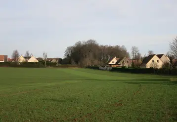 Lotissement en bordure de champs en Bretagne 