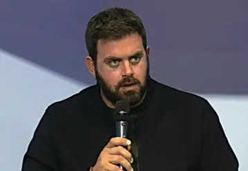 L'agriculteur Victor Rabier témoignant aux 23e journées du Droit rural.