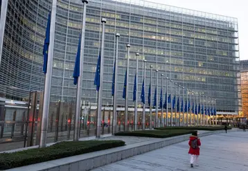 Bâtiment de la Commission européenne à Bruxelles en Belgique