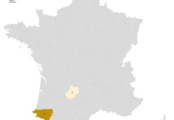Carte de France des cas de FCO 3 déclarés par département recensés entre le 1er et le 25 juin 2026. 
