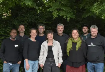 Equipe du secrétariat national de la Confédération paysanne