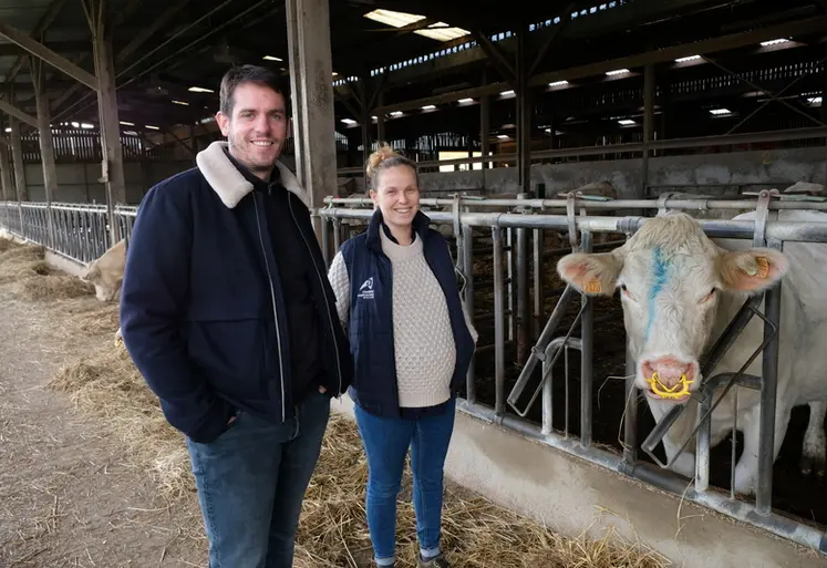 <em class="placeholder">Portraits Mathieu Arnaudeau, conseiller CA Vendée et Sixtine Fauviot, responsable ferme des Etablières</em>