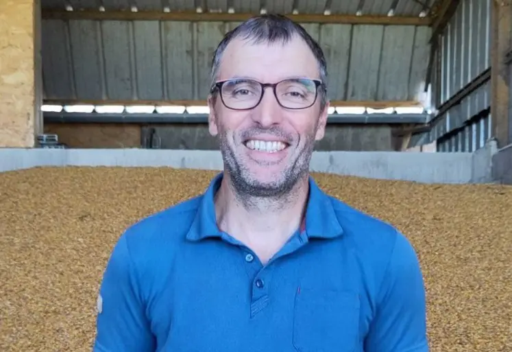 Benoît Gobin céréalier en ACS en Saône et Loire