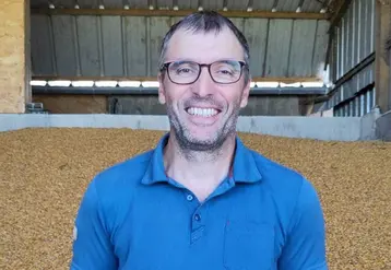 Benoît Gobin céréalier en ACS en Saône et Loire