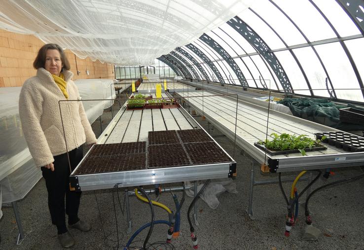 Le bâtiment de cette légumerie est conçu dans un souci d’adaptation et d’évolution en fonction des besoins à venir. ©C.T