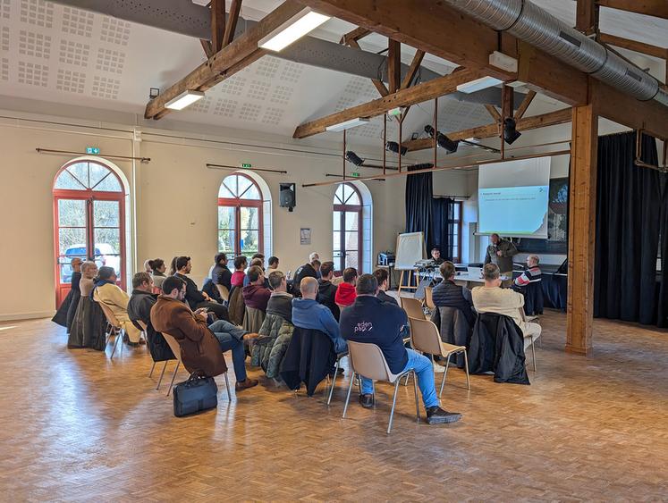 Une bonne trentaine d’adhérents ont participé à l’AG du GDA Loches-Montrésor à Loché sur Indrois, lundi dernier.