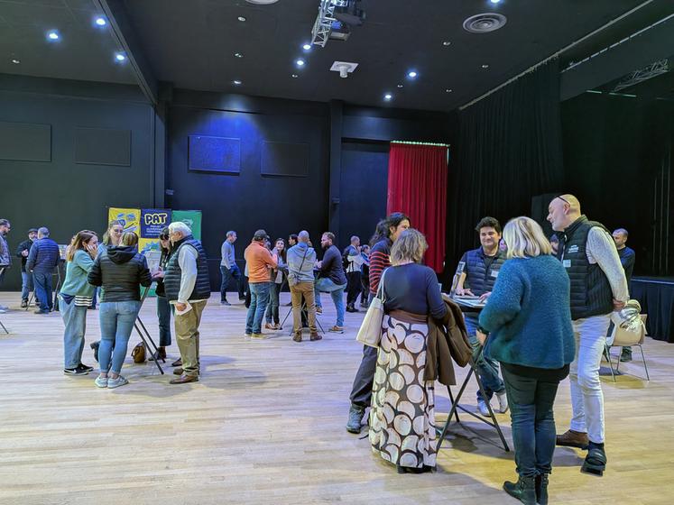 Lors du networking, les participants ont eu chacun trois minutes pour présenter leur activité et leurs besoins. ©N.D