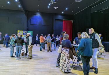 Lors du networking, les participants ont eu chacun trois minutes pour présenter leur activité et leurs besoins. ©N.D