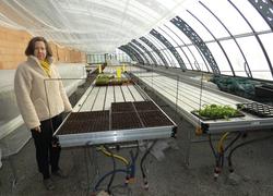 Le bâtiment de cette légumerie est conçu dans un souci d’adaptation et d’évolution en fonction des besoins à venir. ©C.T