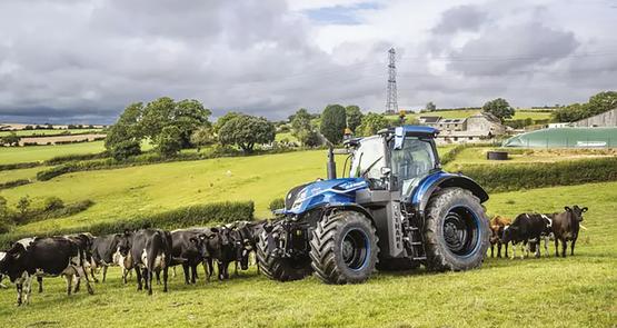 Le T7 270 Methane Power LNG de New Holland fonctionne au biométhane liquéfié.