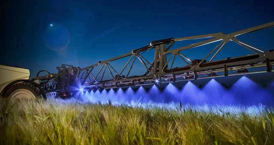 La lumière bleue est particulièrement efficace lorsque la lumière du soleil est rasante.