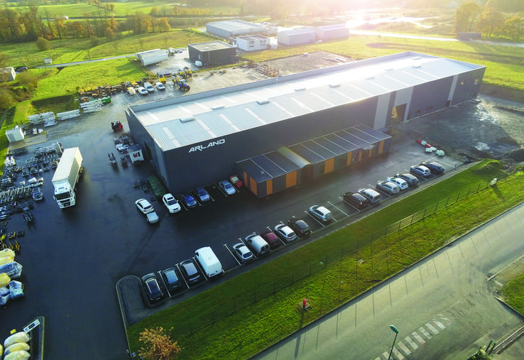  Arland compte désormais une surface totale de production de 2 600 m2, plus 400 m2 de bureaux