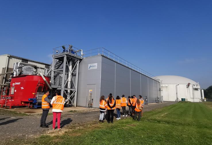 L'unité de biométhane de Caux Vallée de Seine alimente 1 700 foyers en gaz vert.