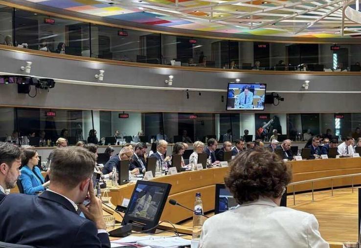 Les ministres de l'Agriculture réunis le 23 septembre.