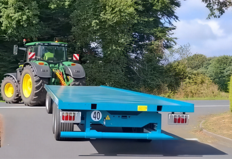 Les plateaux Rolland à sellettes ou à tourelles s’offrent eux aussi l’homologation à 40 km/h.