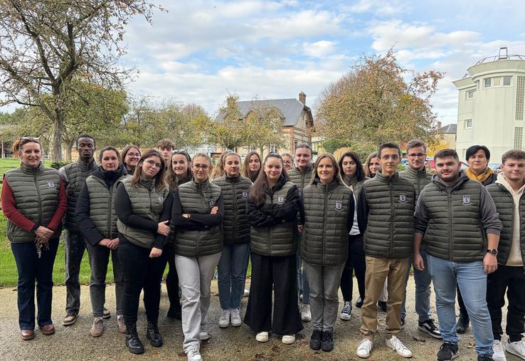 Les étudiants de 2e année en BTSa Anabiotec.