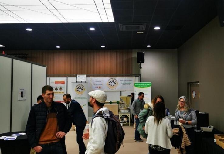 Près de 110 visiteurs étaient au rendez-vous, agriculteurs ou porteurs de projets en circuits courts.