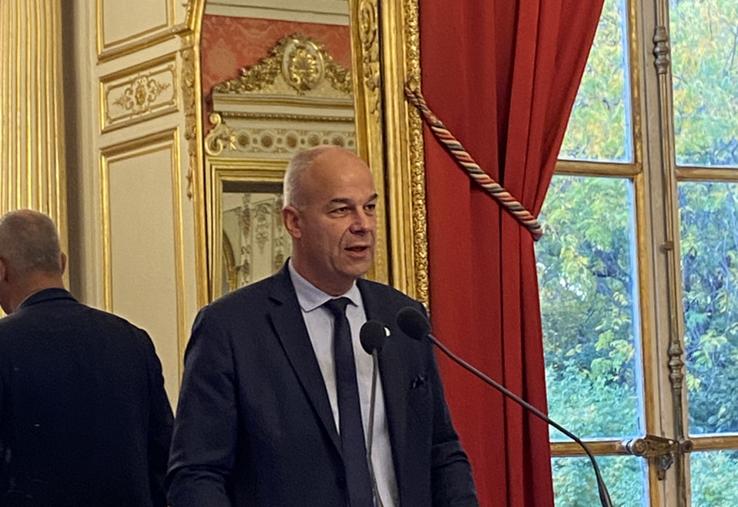 Arnaud Rousseau, président de la FNSEA, devant les sénateurs.