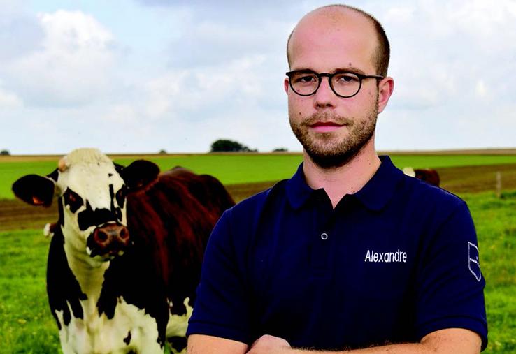 Alexandre Tabesse, ingénieur agricole chez AgriPerf.