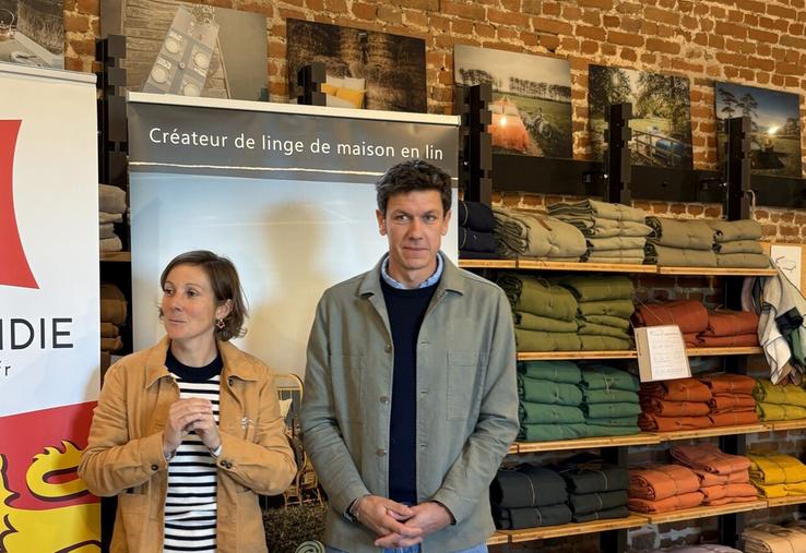 Les fondateurs d'Embrin, Camille et Alexis Ménager, souhaitaient créer un produit qui a du sens pour l'économie et le territoire seinomarins.