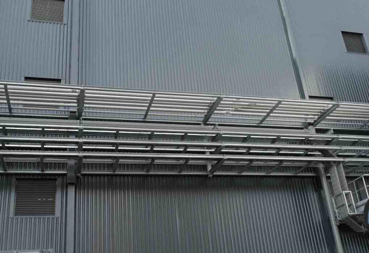 Inauguration du moulin flambant neuf de la coopérative Tereos à Nesle dans la Somme.