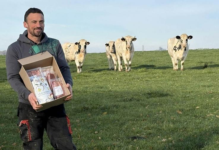 Pour connaître les dates de vente des caissettes de viande (veau et bœuf) de Matthieu Douillet, faites-vous connaître auprès de lui.