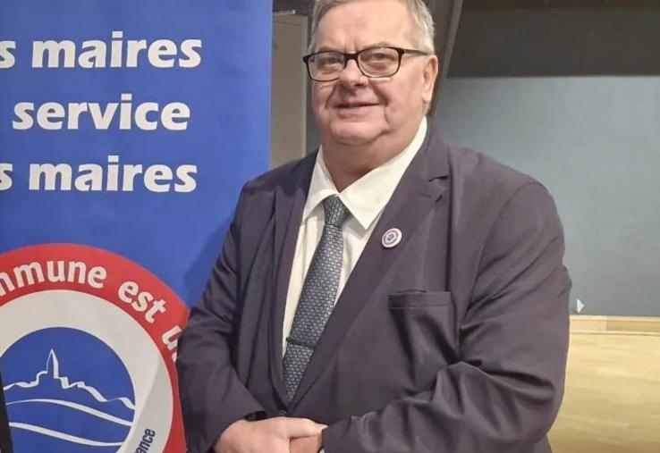 Jean-François Lemesle, maire de Cliponville et président de l'Association des maires ruraux de Seine-Maritime.